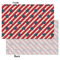 Stars and Stripes Tissue Paper - Lightweight - Small - Front & Back