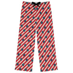 Stars and Stripes Womens Pajama Pants - L