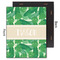 Tropical Leaves #2 11x14 Wood Print - Front & Back View