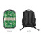 Tropical Leaves #2 15" Backpack - APPROVAL