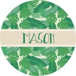 Tropical Leaves #2 Multipurpose Round Labels - 2" (Personalized)