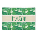 Tropical Leaves #2 2' x 3' Indoor Area Rug (Personalized)