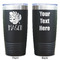 Tropical Leaves #2 Black Polar Camel Tumbler - 20oz - Double Sided  - Approval