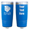 Tropical Leaves #2 Blue Polar Camel Tumbler - 20oz - Double Sided - Approval