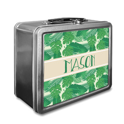 Tropical Leaves #2 Lunch Box w/ Name or Text
