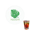 Tropical Leaves #2 Drink Topper - XSmall - Single with Drink