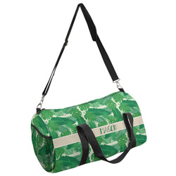 Tropical Leaves #2 Duffel Bag - Large w/ Name or Text