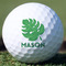 Tropical Leaves #2 Golf Ball - Non-Branded - Front