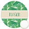 Tropical Leaves #2 Icing Circle - Large - Front