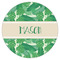 Tropical Leaves #2 Icing Circle - Large - Single