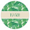 Tropical Leaves #2 Icing Circle - XSmall - Single