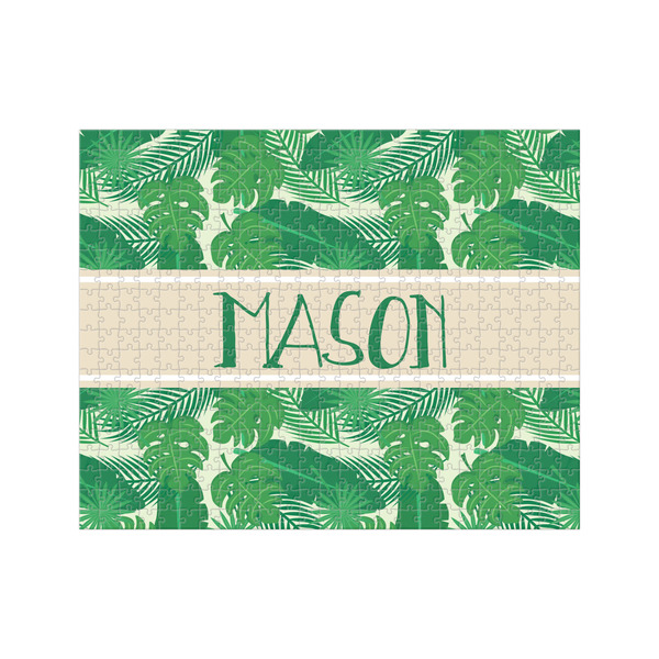 Custom Tropical Leaves #2 500 pc Jigsaw Puzzle (Personalized)