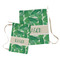 Tropical Leaves #2 Laundry Bag - Both Bags