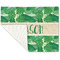 Tropical Leaves #2 Linen Placemat - Folded Corner (single side)