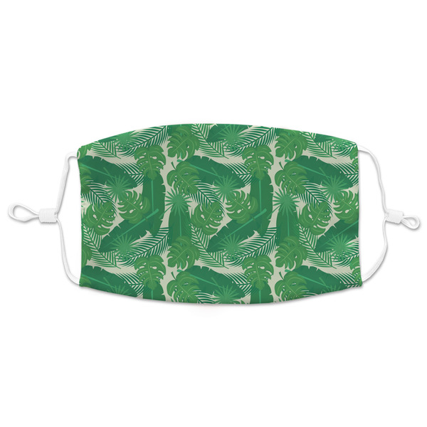 Custom Tropical Leaves #2 Adult Cloth Face Mask - XLarge