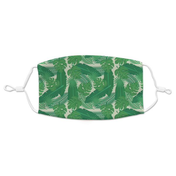 Custom Tropical Leaves #2 Adult Cloth Face Mask - Standard