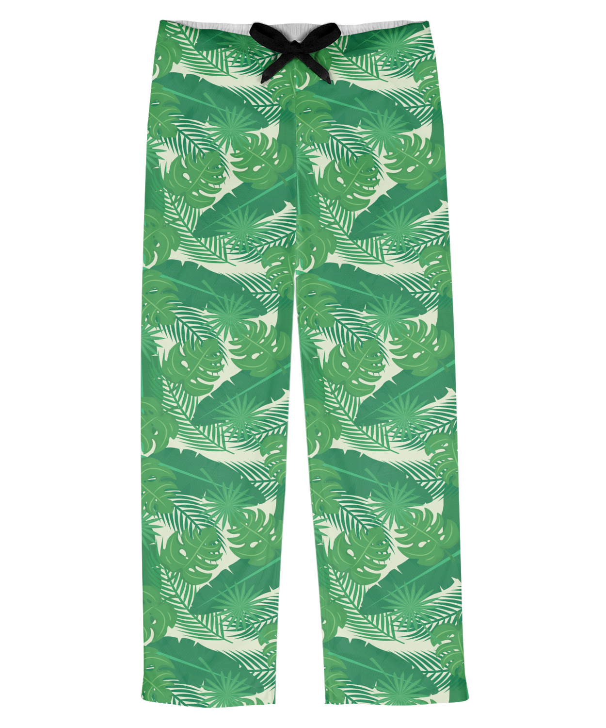 Tropical Leaves #2 Mens Pajama Pants (Personalized) - YouCustomizeIt