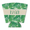 Tropical Leaves #2 Party Cup Sleeves - with bottom - FRONT