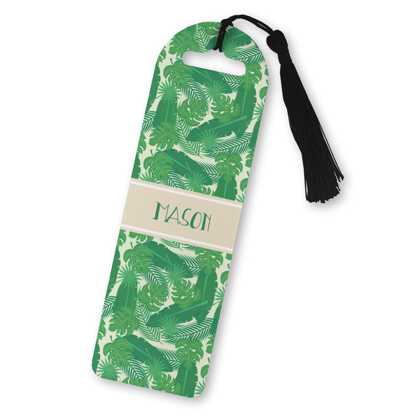 Custom Tropical Leaves #2 Plastic Bookmark (Personalized)