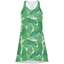 Tropical Leaves #2 Racerback Dress - Medium