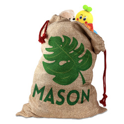 Tropical Leaves #2 Santa Sack (Personalized)