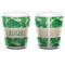 Tropical Leaves #2 Shot Glass - White - APPROVAL