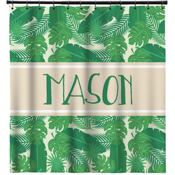 Tropical Leaves #2 Shower Curtain - 71" x 74" (Personalized)