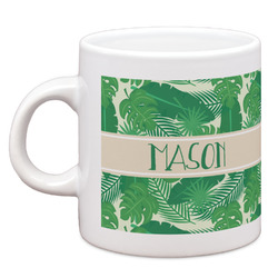 Tropical Leaves #2 Espresso Cup (Personalized)