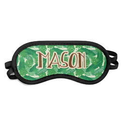 Tropical Leaves #2 Sleeping Eye Mask - Small (Personalized)