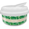 Tropical Leaves 2 Snack Container (Personalized)