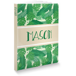 Tropical Leaves #2 Softbound Notebook - 5.75" x 8" (Personalized)