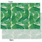 Tropical Leaves #2 Tissue Paper - Heavyweight - XL - Front & Back