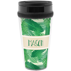 Tropical Leaves #2 Acrylic Travel Mug without Handle (Personalized)