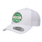 Tropical Leaves #2 Trucker Hat - White (Personalized)