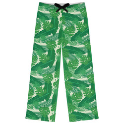 Tropical Leaves #2 Womens Pajama Pants - 2XL