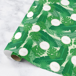 Tropical Leaves #2 Wrapping Paper Roll - Small (Personalized)