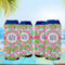 Preppy 16oz Can Sleeve - Set of 4 - LIFESTYLE