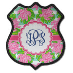 Preppy Iron On Shield Patch C w/ Monogram