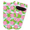 Preppy Adult Ankle Socks - Single Pair - Front and Back