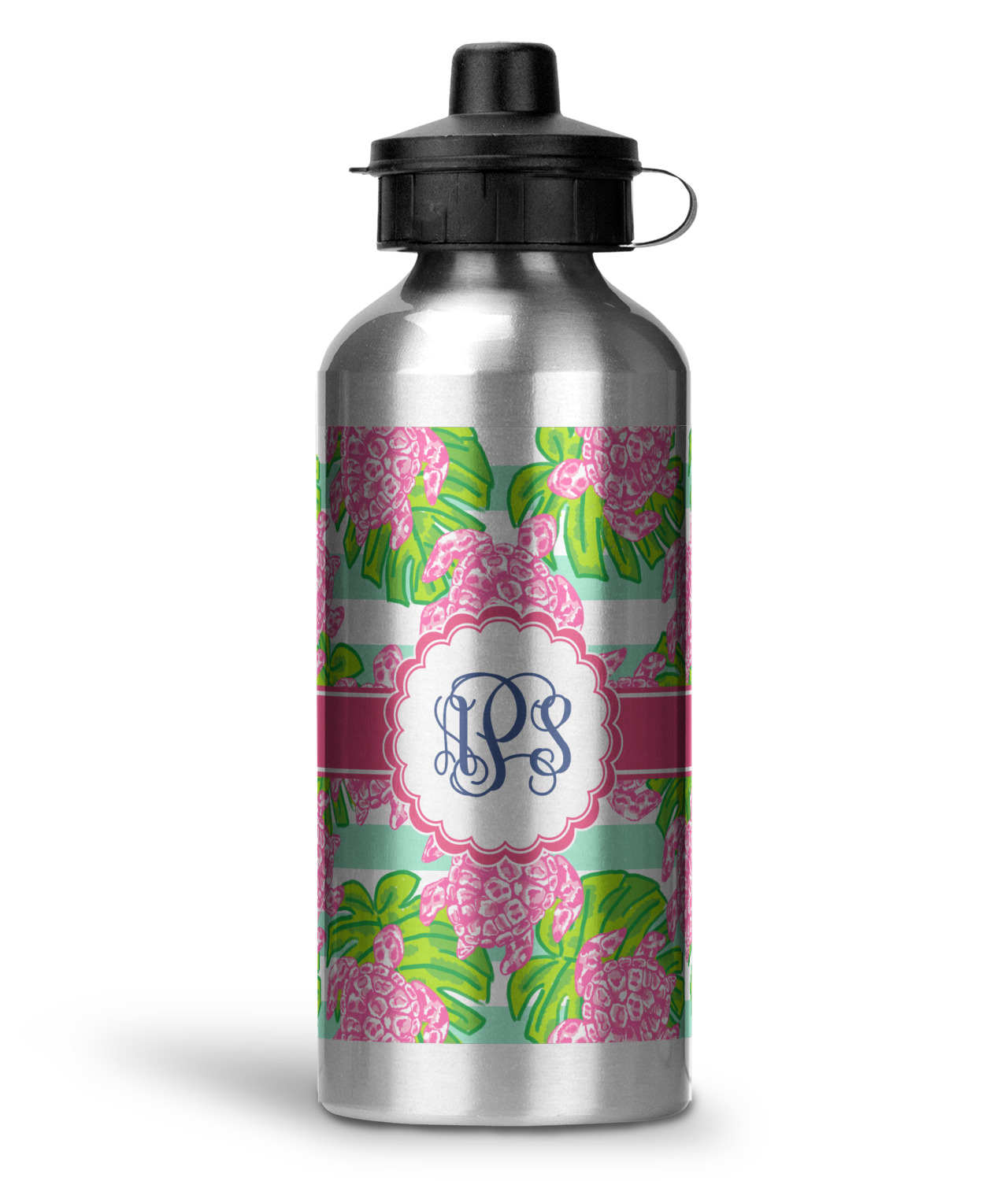 Preppy Design Custom Water Bottles - 20 oz - Aluminum