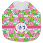 Preppy Jersey Knit Baby Bib w/ Monogram