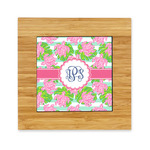 Preppy Bamboo Trivet with Ceramic Tile Insert (Personalized)