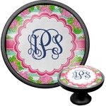 Preppy Cabinet Knob (Black) (Personalized)