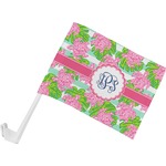 Preppy Car Flag - Small w/ Monogram