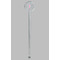 Preppy Clear Plastic 7" Stir Stick - Round - Single Stick