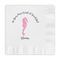 Preppy Embossed Decorative Napkins (Personalized)