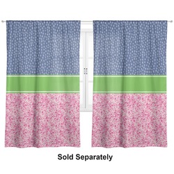 Preppy Curtain Panel - Custom Size