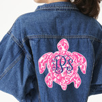 Preppy Twill Iron On Patch - Custom Shape - 3XL (Personalized)