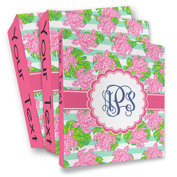 Custom Preppy 3 Ring Binder - Full Wrap (Personalized)