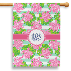 Preppy 28" House Flag - Single Sided (Personalized)
